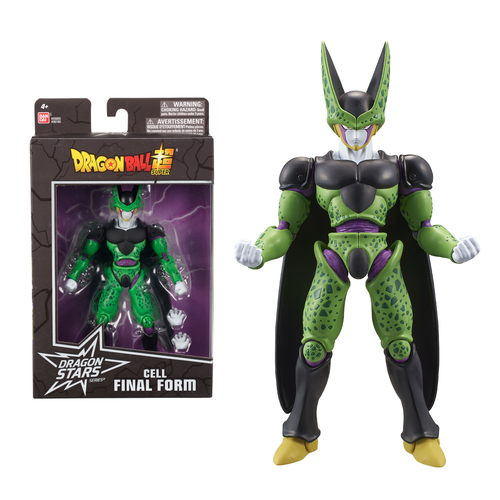 Bandai Red Dragon Ball Cell Final Form 17cm Figure Dragon Stars