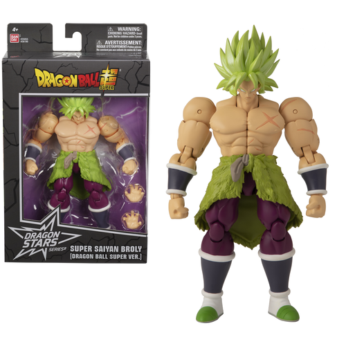 Bandai Red Dragon Ball Broly SS 17cm Figure Dragon Stars