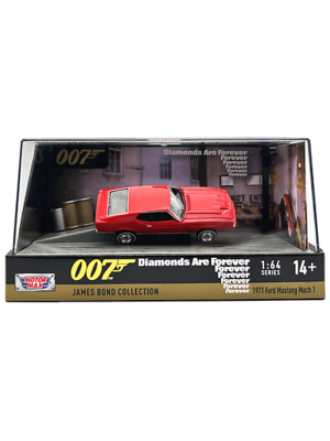 James Bond 007 Diamonds are Forever 1:64 1971 Ford Mustang Diecast