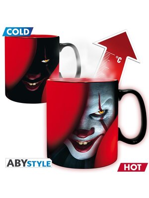 Abystyle IT Pennywise time to Float 460ML Heat Change Mug