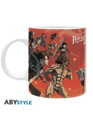 Abystyle Attack on Titan Battle Scene Season 4 320ML Mug