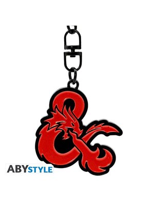 Abystyle D & D Dungeons and Dragons Ampersand Keychain