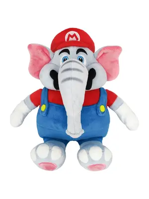 Together Plus Super Mario Wonder Mario Elephant Pluche 27cm