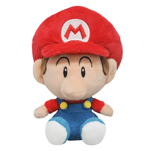 Together Plus Super Mario Baby Mario Pluche 16cm Together Plus Super Mario Baby Mario Pluche 16cm
