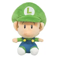 Super Mario Baby Luigi Pluche 16cm