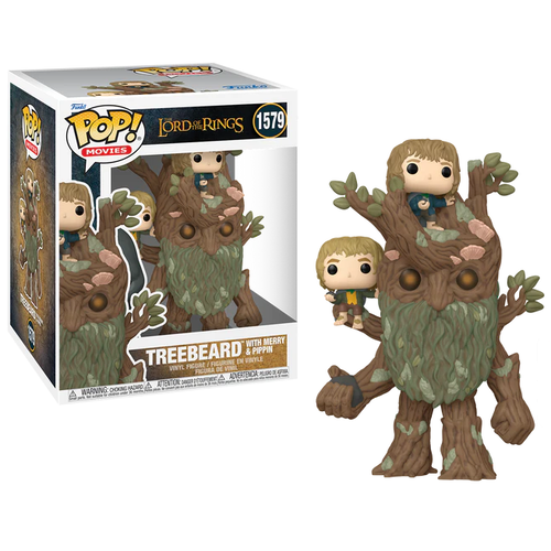 Funko Funko POP! Lord Of The Rings Treebeard With Merry & Pipin 6" 1579