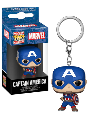 Funko Pocket POP Keychain Marvel New Classics Captain America