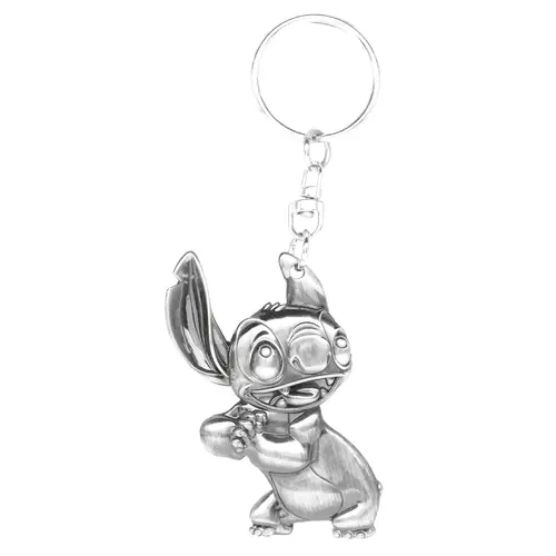Monogram Disney Stitch Metal Keychain