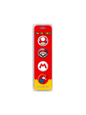 Nintendo Super Mario 4-Pack Eraser