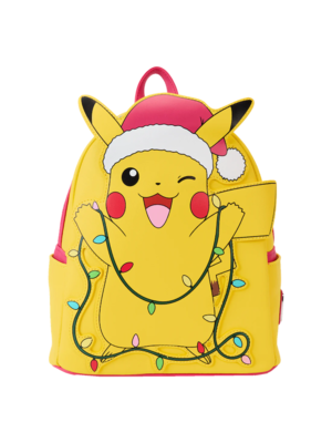 Loungefly Loungefly Pokemon Holiday Pikachu Mini Backpack