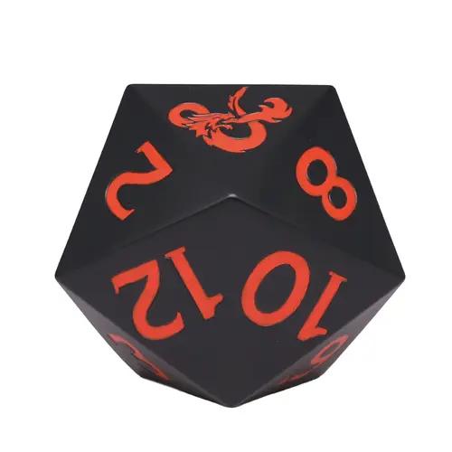 Monogram Dungeons And Dragons 20 Sided Dice Bust Bank 20cm