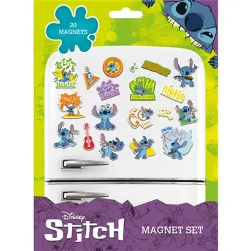 Pyramid Disney Stitch and Scrump 20 Magnet Set