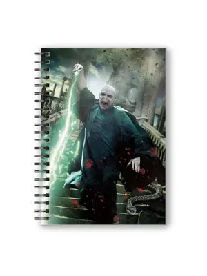 SD Toys Harry Potter Voldemort 3D Lenticular Effect Notebook