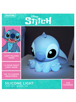 Paladone Disney Stitch Silicone Rechargeable Light 15cm