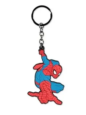 Difuzed Marvel Spiderman Rubber Keychain