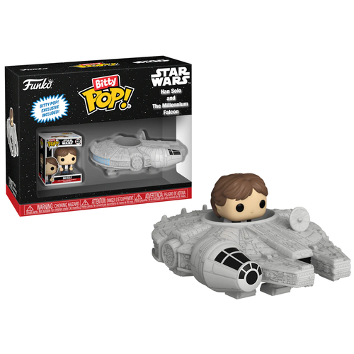 Funko Funko Bitty POP! Star Wars Han Solo With Millenium Falcon
