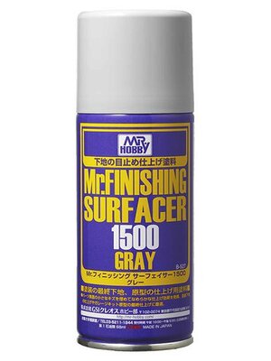 Mr.Hobby MR. Finishing Surfacer 1500 Gray 170ml B-527