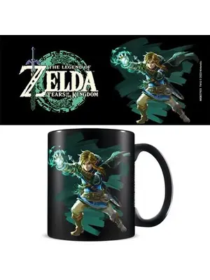 Pyramid Zelda Tears of The Kingdom Sacred Power Black Mug 315ML