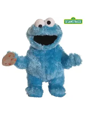 The sesame workshop Sesame Street Cookie Monster Handpop Pluche