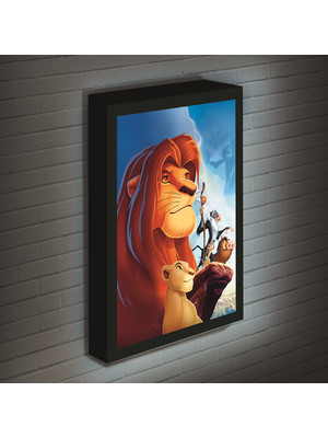 Pyramid Disney The Lion King Light Up Canvas 40x30cm