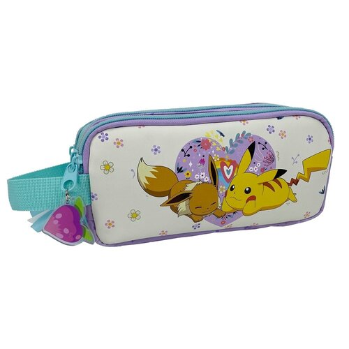 CYP Pokemon Flower Collection Square Tripple Pencil Case