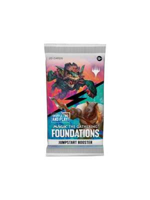 Wizards of The Coast Magic The Gathering MTG TCG Foundations Jumpstart Booster Pack