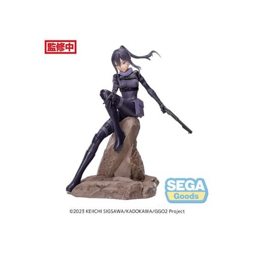Sega Goods Sword art Online Gun Gale Online Pitohui Statue Luminasta 20cm