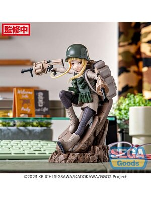 Sega Goods Sword Art Online Gun Gale Online Fukaziroh Statu Luminasta 18cm