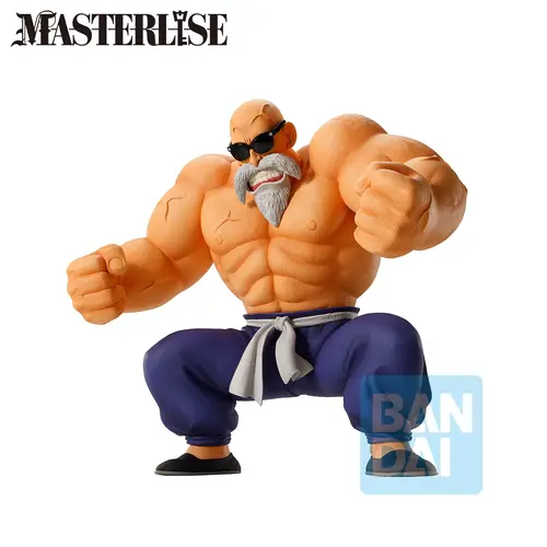 Banpresto Dragon Ball Master Roshi Figure Son Goku Training Section 21cm