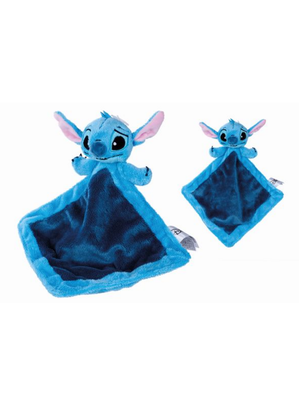 Simba Toys Disney Stitch Pluche + Comforter 34cm
