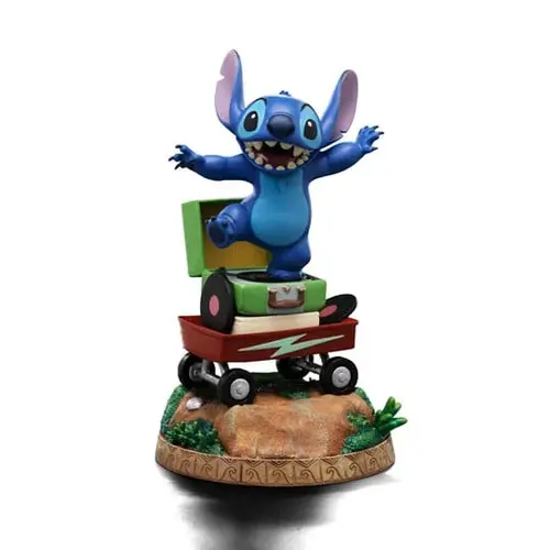 Iron Studios Disney Stitch - Scale Stitch Statue Art Scale 1/10 Deluxe 17cm