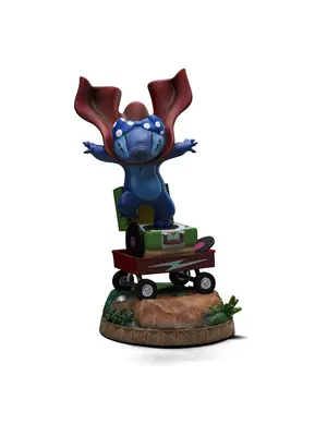 Iron Studios Disney Stitch - Laundry Stitch Statue Art Scale 1/10 Deluxe 19cm