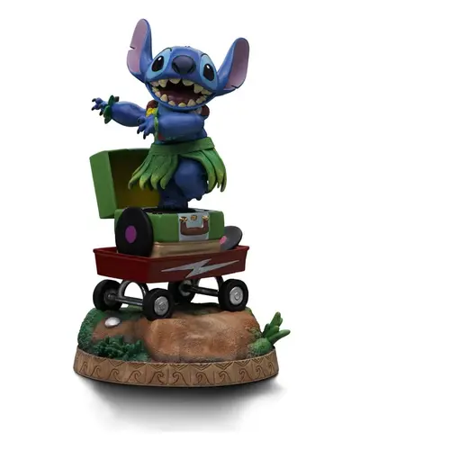 Iron Studios Disney Stitch - Hula Stitch Statue Art Scale 1/10 Deluxe 17cm