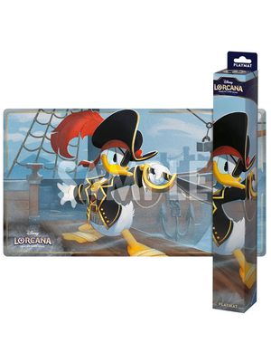 Ravensburger Disney Lorcana TCG Azurite Sea Playmat Donald Chapter 6