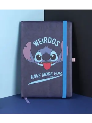 Cerda Disney Stitch Weirdo's Have More Fun A5 Notebook
