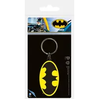 DC Comics Batman Symbol Rubber Keychain