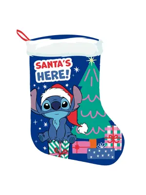 Arditex Disney Stitch Santa Rocks Christmas Sock 42cm