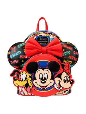 Loungefly Disney Mickey & Friends Classic Mini Backpack Headband Loungefly