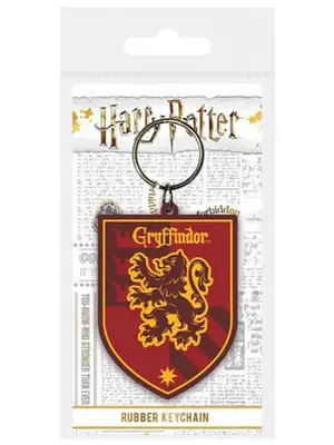 Pyramid Harry Potter Gryffindor Rubber Keychain