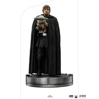 Star Wars Luke Skywalker And Grogu Statue Artscale 1/10 21cm