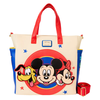 Disney Mickey & Friends Classic Mini Backpack / Totebag Convertible loungefly