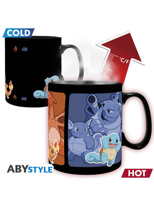 Abystyle Pokemon Evolve Heat Change Mug 460Ml