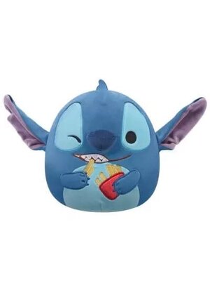 Jazwares Disney Stitch Holding French Fries Squishmallow Pluche 25cm