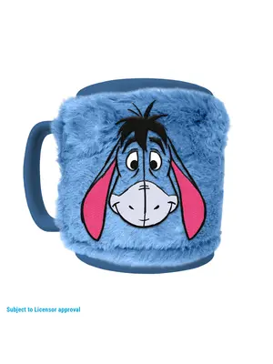 Pyramid Disney Winnie The Pooh Eeyore Fuzzy Mug 440Ml