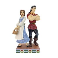 Disney Traditions "Brilliant & Boorish" Belle And Gaston Statue
