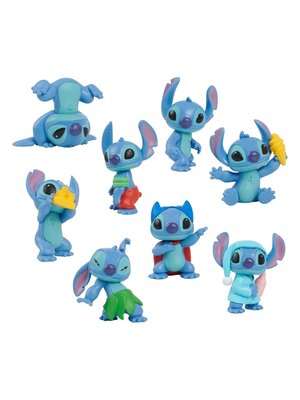 Just Play Disney Lilo & Stitch Mini Figure 8-Pack Collectible Figure Set 7cm