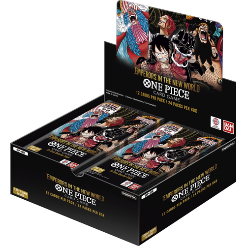 Bandai One Piece TCG Emperors In The New World Booster Box (24 Boosters) OP09