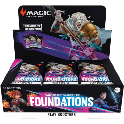 Wizards of The Coast Magic MTG Foundations Play Booster Box (36 Boosters)