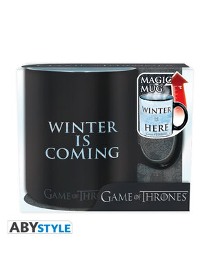 Abystyle Game of Thrones Heat Change Mug 460Ml Winter is Here