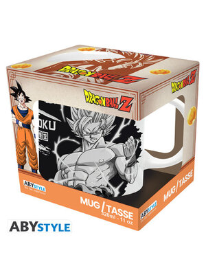 Abystyle Dragon Ball Z 320ml Mug Goku B&W